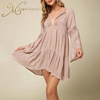 pink beach cover up dresses